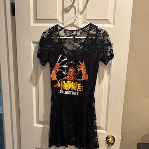 VERAS EYE CANDY black Lace Nightmare on Elm Street Dress